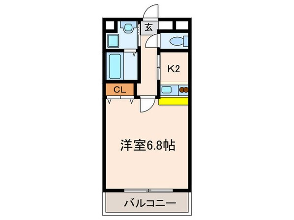 ＳＫコ－ポ０３の物件間取画像